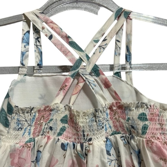 Rachel Zoe Floral Sun Dress in Pink and Blue Size 4Toddler - Picture 4 of 8